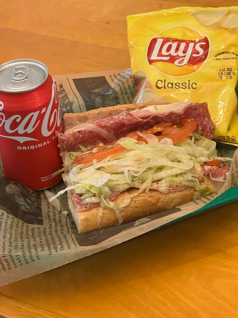 The Subs and Wraps Menu