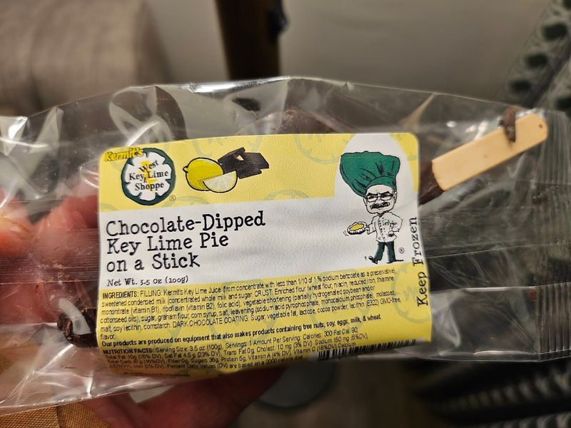 Frozen Key Lime Pie on a Stick - Florida Keys Frozen Key Lime Pie on a Stick - Florida Keys