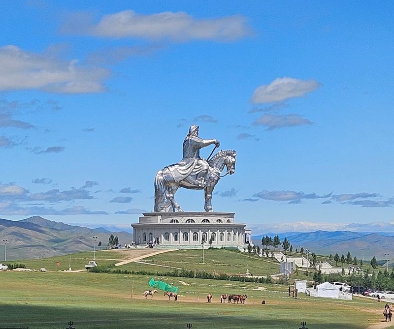 Genghis Khan Equestrian Statue - Tsonjin Boldog, Mongolia Genghis Khan Equestrian Statue - Tsonjin Boldog, Mongolia