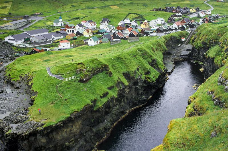 Gjógv, Faroe Islands Gjógv, Faroe Islands