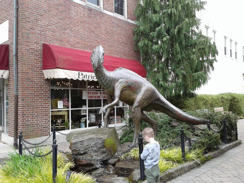 Haddy the Hadrosaurus in Haddonfield, New Jersey
