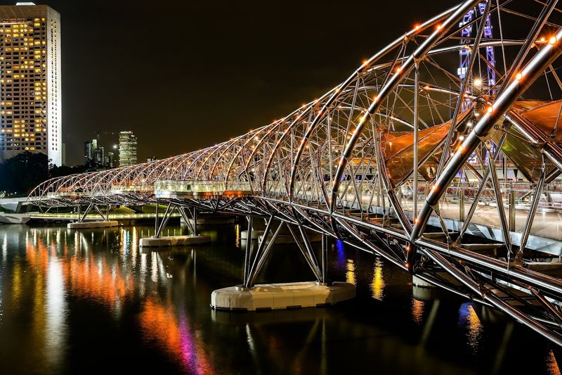 Helix Bridge, Singapore, and Its Connections to European Modernism