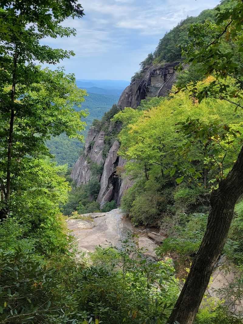 Hickory Nut Falls Trail, Chimney Rock, North Carolina