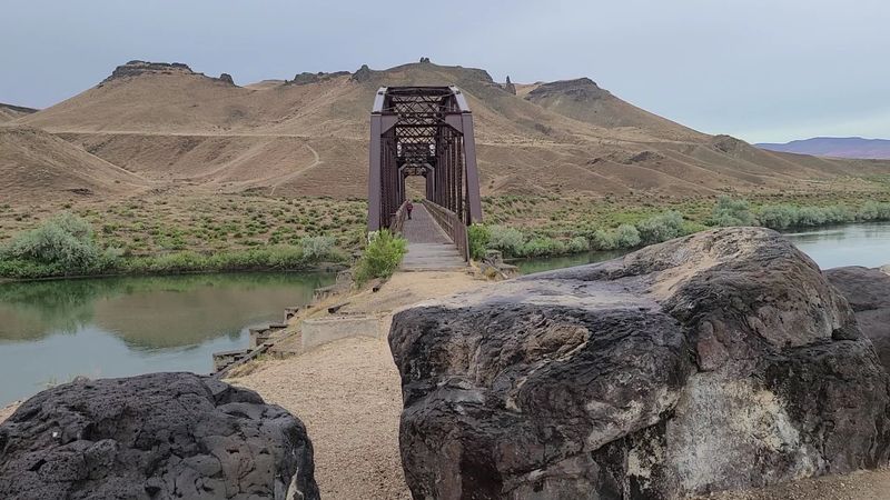 Hiking Trails Through Canyon and Riverbank Hiking Trails Through Canyon and Riverbank