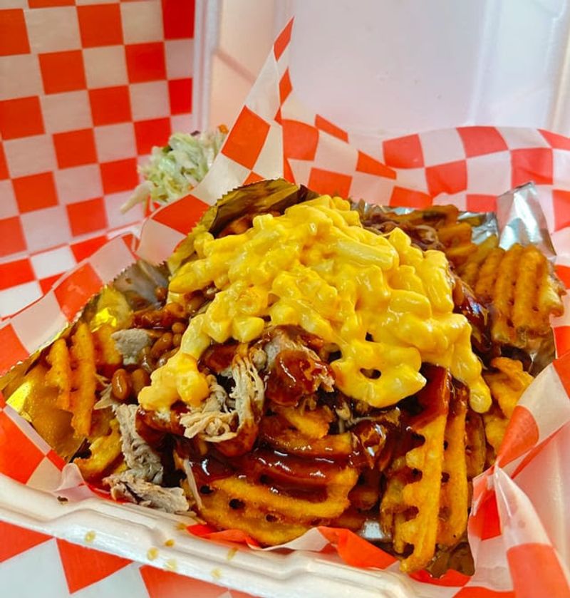 Hillbilly Fries, Piled High and Reckless Hillbilly Fries, Piled High and Reckless