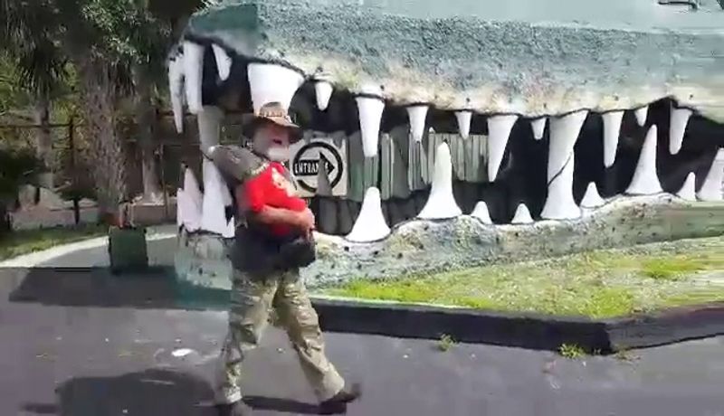 Holding a Baby Alligator With Your Own Hands