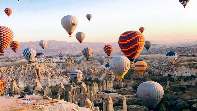 Hot Air Balloon Ride in Cappadocia, Turkey