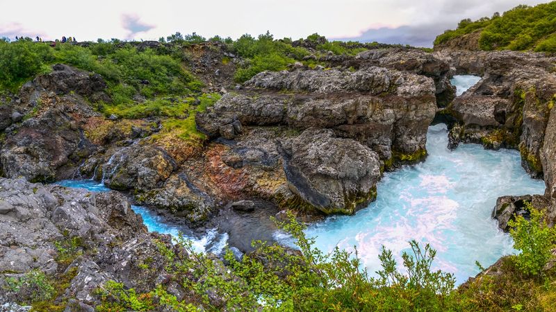 Hraunfossar and Barnafoss: Waterfalls That Break the Rules