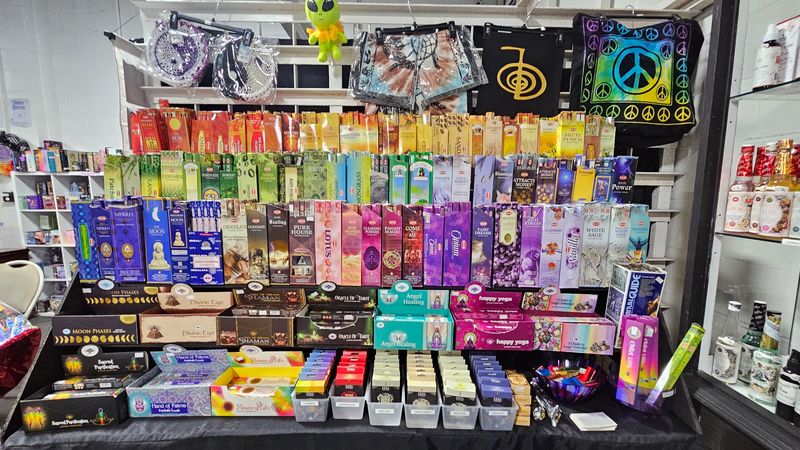 Incense, Candles, and Beyond the Crystals