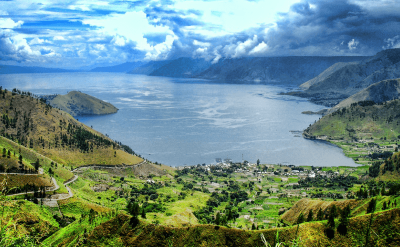 Indonesia: About 54,716 km Indonesia: About 54,716 km