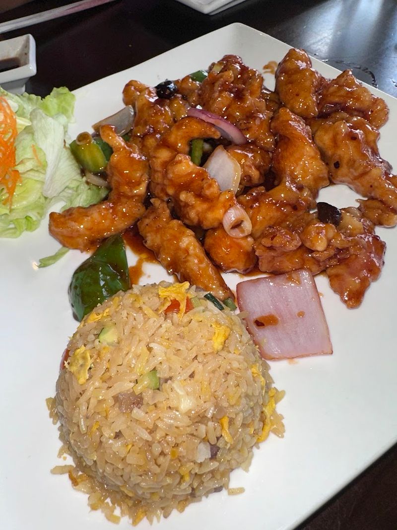 Japanese and Chinese Entrees on the Menu