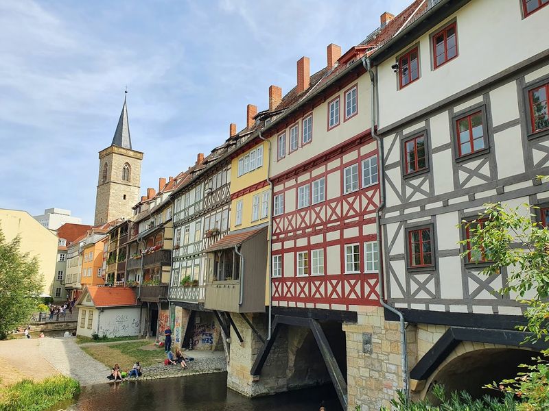 Krämerbrücke, Erfurt, Thuringia Krämerbrücke, Erfurt, Thuringia