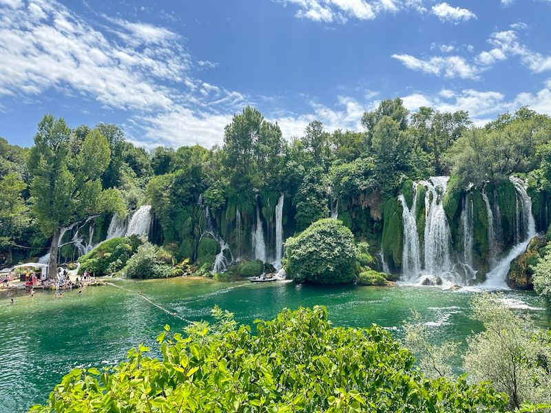 Kravica Waterfall on the Trebizat River Kravica Waterfall on the Trebizat River