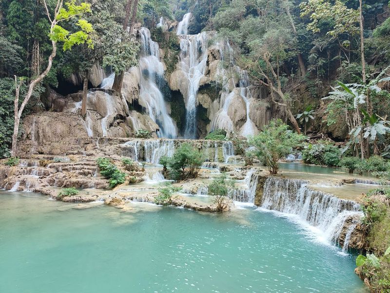 Kuang Si Falls, Laos Kuang Si Falls, Laos