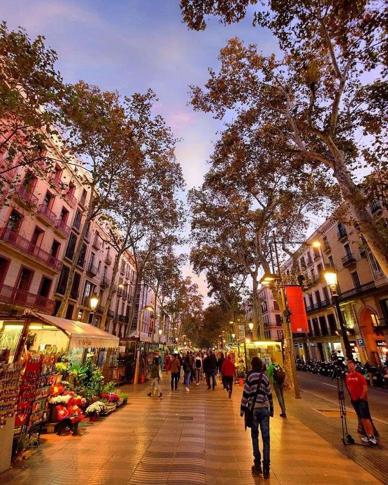 La Rambla - Barcelona, Spain