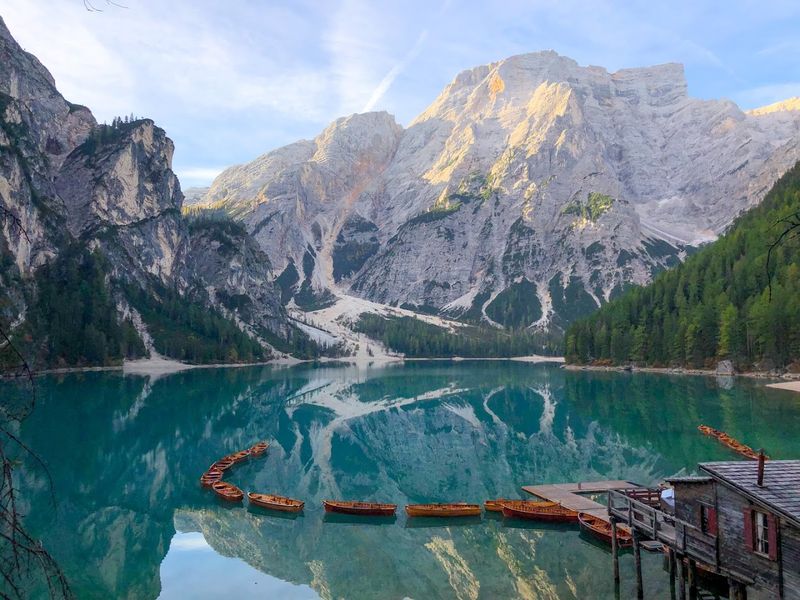 Lago di Braies, South Tyrol, Italy Lago di Braies, South Tyrol, Italy