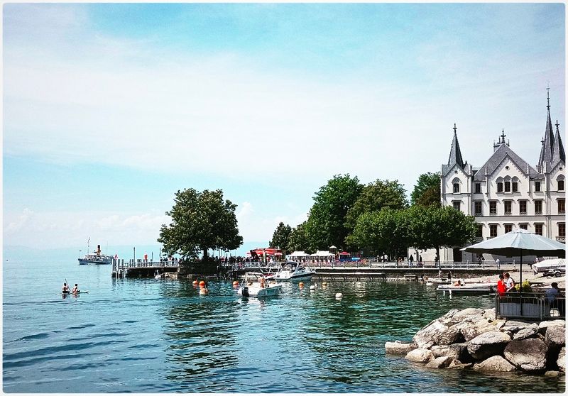 Lake Geneva, Switzerland and France