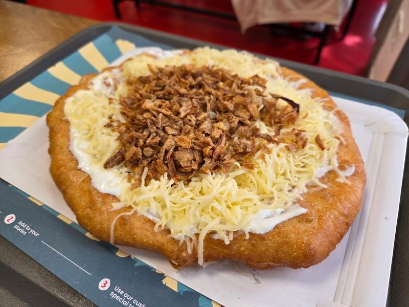 Langos — Budapest, Hungary