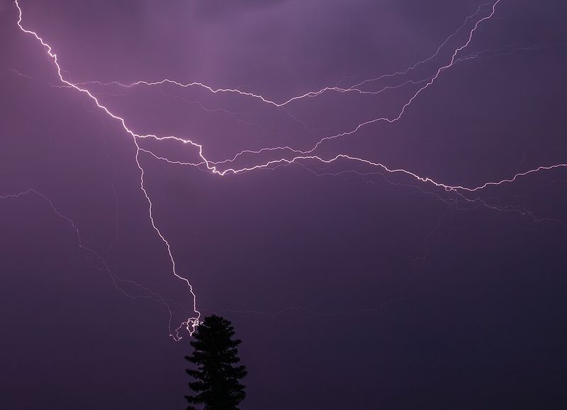 Lightning Strike Indoors