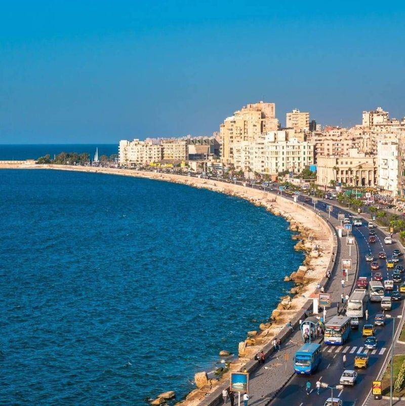 Alexandria Corniche, Egypt