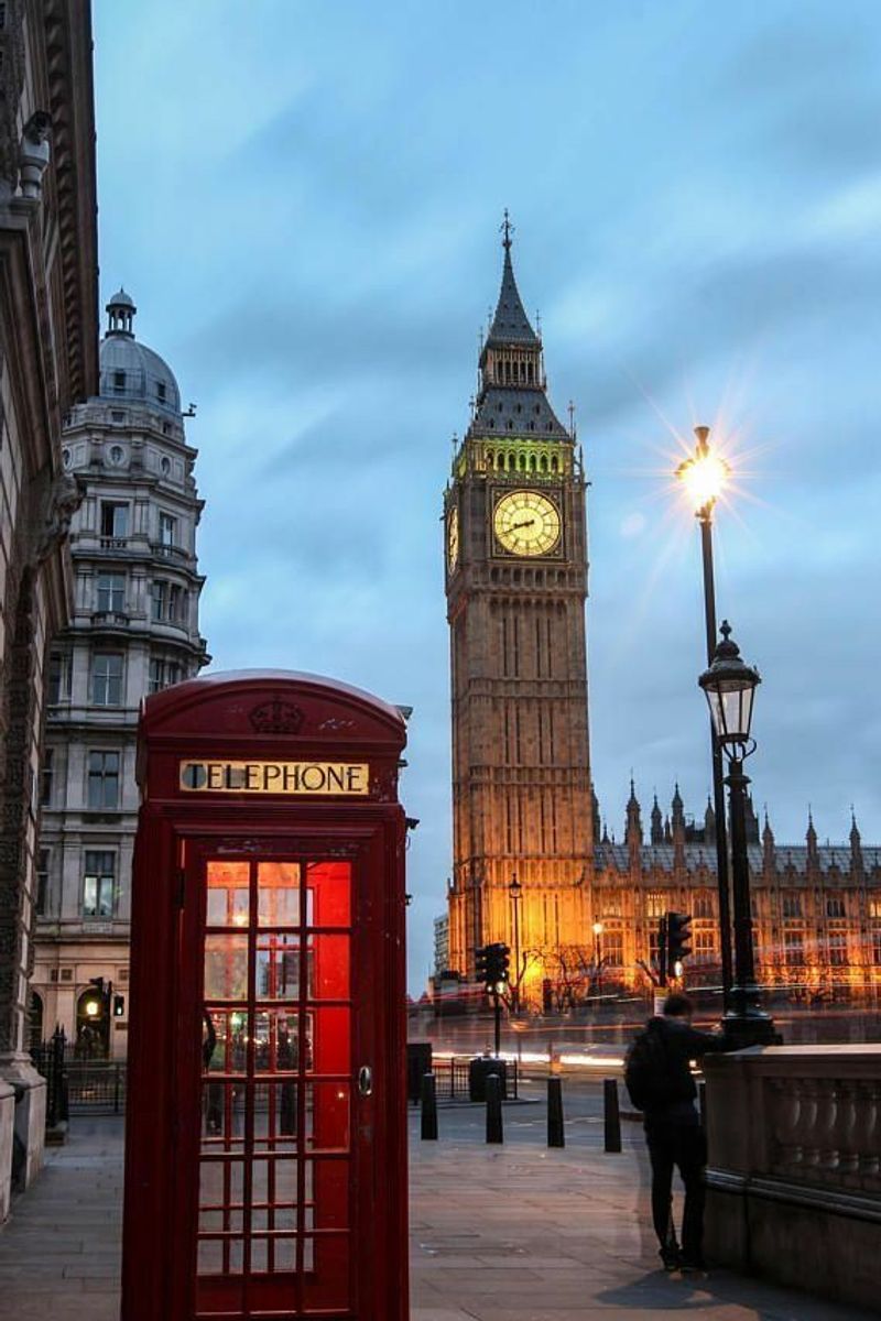 London (Big Ben & Tower Bridge), England