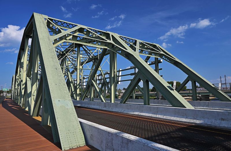 Lower Trenton Bridge In Trenton, New Jersey