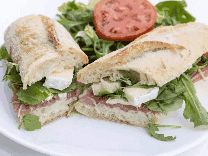 Lunch That Goes Beyond the Pastry Case Lunch That Goes Beyond the Pastry Case