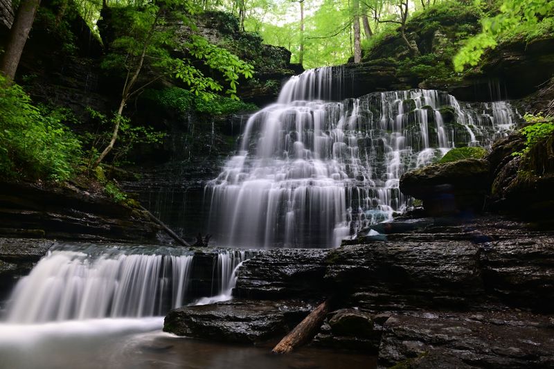 Machine Falls, Short Springs State Natural Area, Tullahoma, Tennessee Machine Falls, Short Springs State Natural Area, Tullahoma, Tennessee