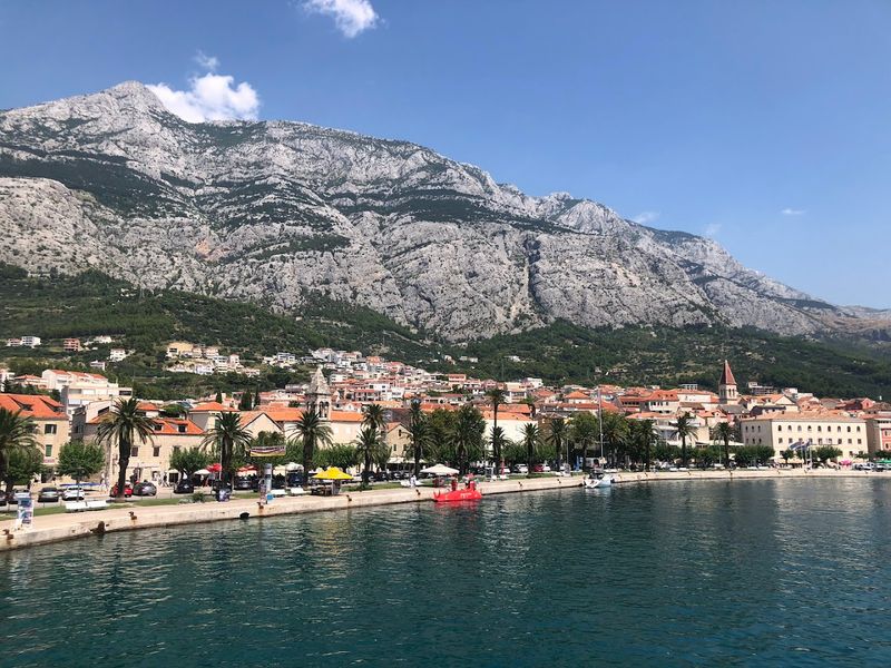 Makarska Harbor and Waterfront, Makarska, Croatia