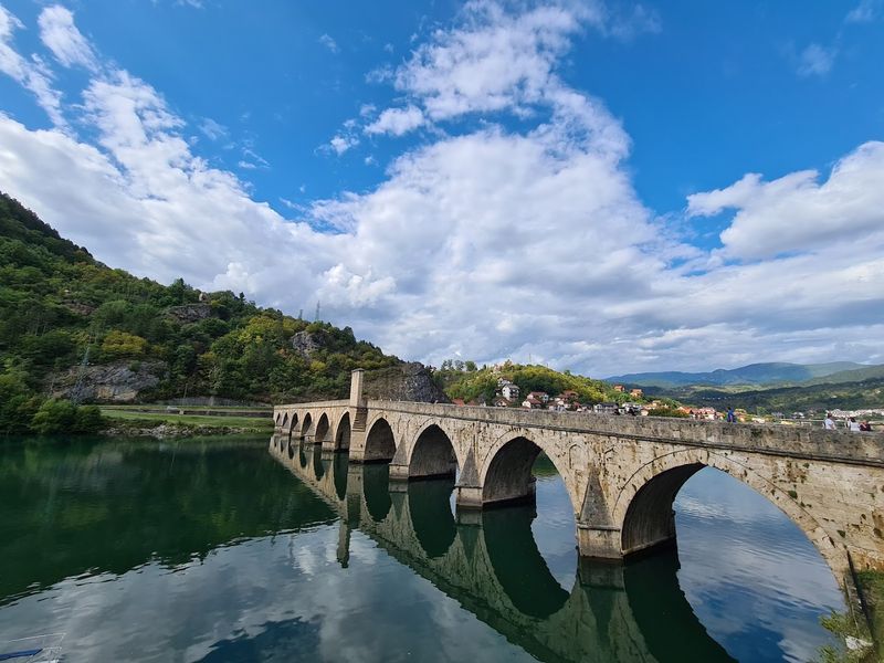 Mehmed Pasa Sokolovic Bridge Over the Drina in Visegrad Mehmed Pasa Sokolovic Bridge Over the Drina in Visegrad