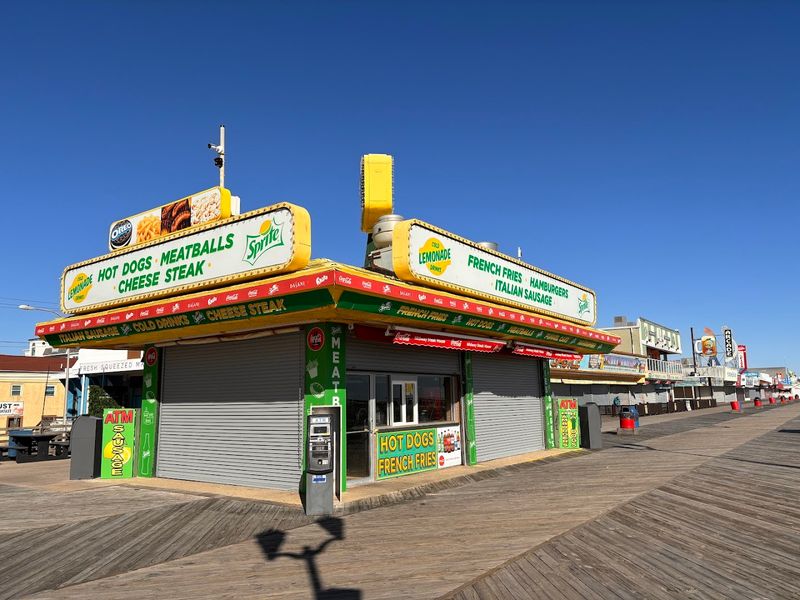 Midway Steak House, Seaside Heights Boardwalk, New Jersey Midway Steak House, Seaside Heights Boardwalk, New Jersey