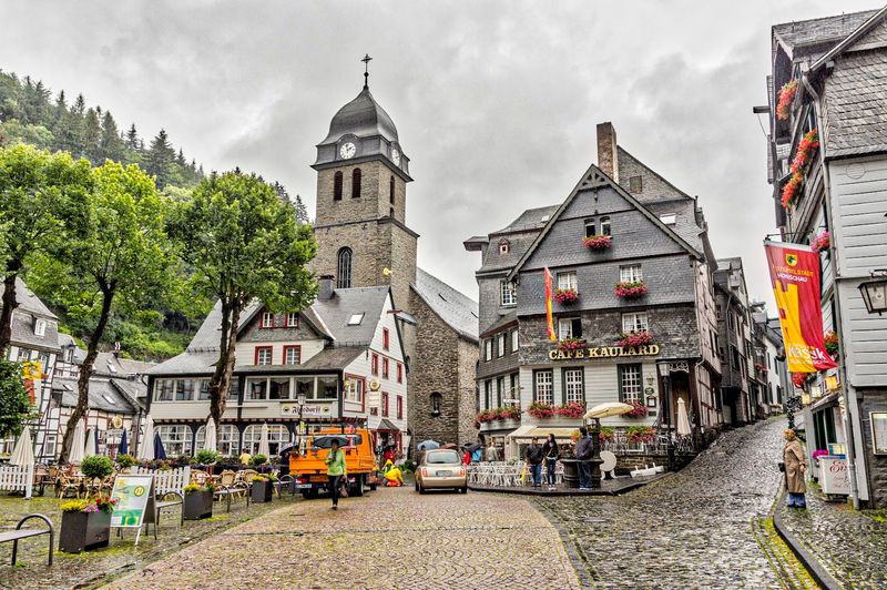 Monschau, North Rhine-Westphalia Monschau, North Rhine-Westphalia