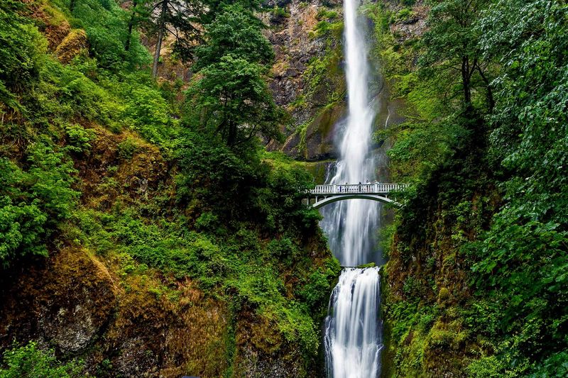 Multnomah Falls Trail — Columbia River Gorge, Oregon Multnomah Falls Trail — Columbia River Gorge, Oregon