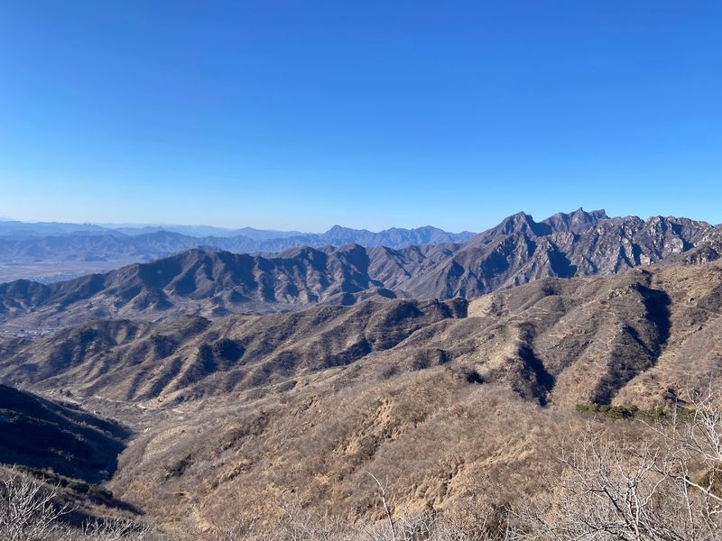 Mutianyu Is Known for Its Scenic Mountain Views