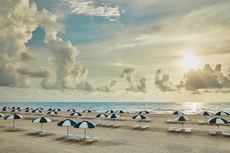 Four Pools and a Private Beach That Deliver