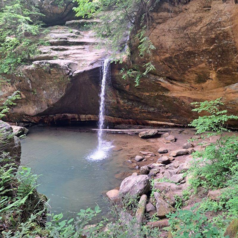 Old Man's Cave Falls — Hocking Hills