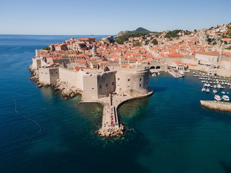 Old Port and Porporela, Dubrovnik, Croatia