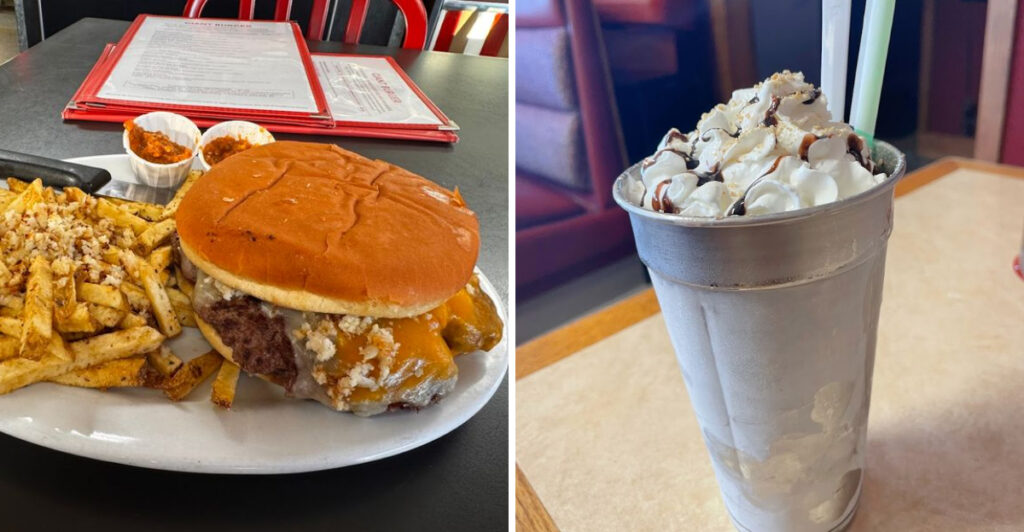 Oregon’s Historic Burger Restaurant Is Famous for Monster Burgers, Crispy Fries, and Giant Shakes