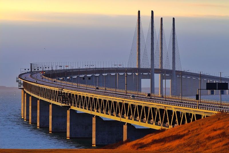 Oresund Bridge, Denmark and Sweden