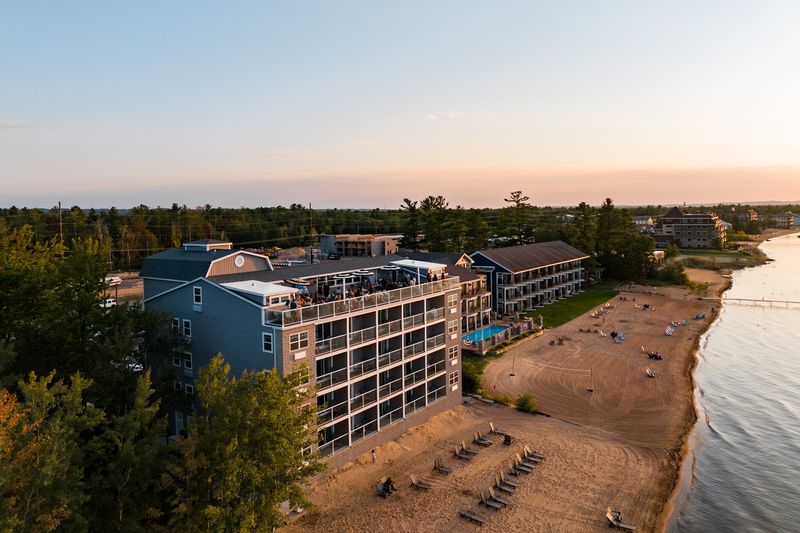 Over 100 Feet of Private Beach: Life on East Grand Traverse Bay