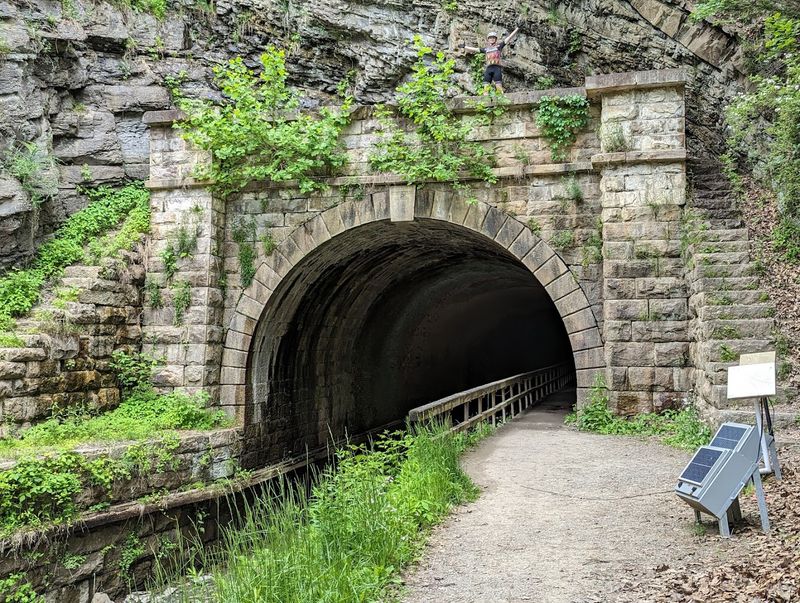 Paw Paw Tunnel and Canal Ruins in Oldtown, Maryland Paw Paw Tunnel and Canal Ruins in Oldtown, Maryland