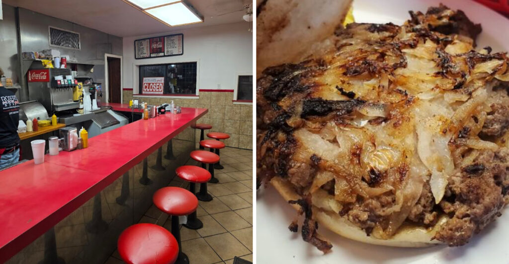 People Across Oklahoma Are Obsessed With the Famous Onion Burgers at Robert’s Grill