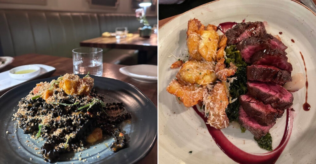 People Are Talking About This Bloomfield Avenue Restaurant With Squid Ink Pasta and Hanger Steak