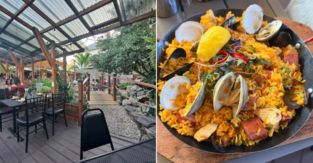 People Drive To This Providence Corner For Paella, Plantains, And A Cozy Patio
