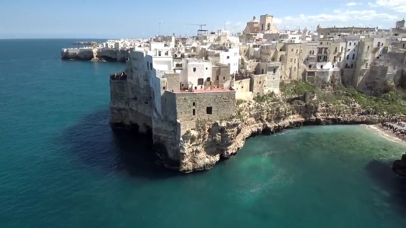 Polignano a Mare - Cliffs Over the Adriatic