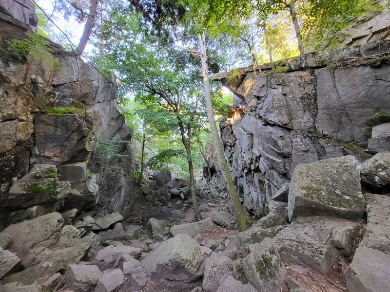 Purgatory Chasm State Reservation, Sutton, Massachusetts