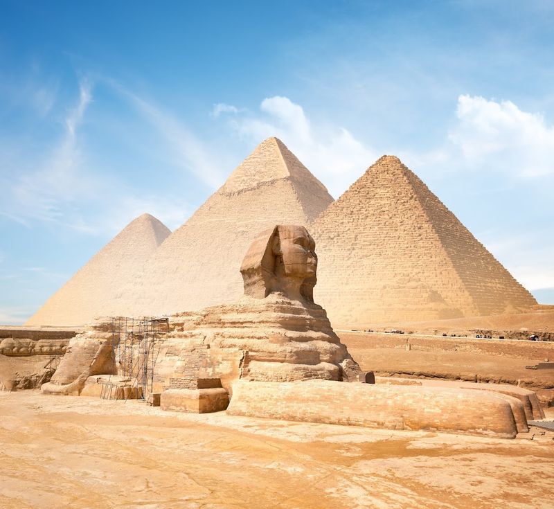 Pyramids of Giza, Egypt Pyramids of Giza, Egypt