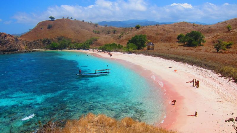 Pink Beach, Indonesia