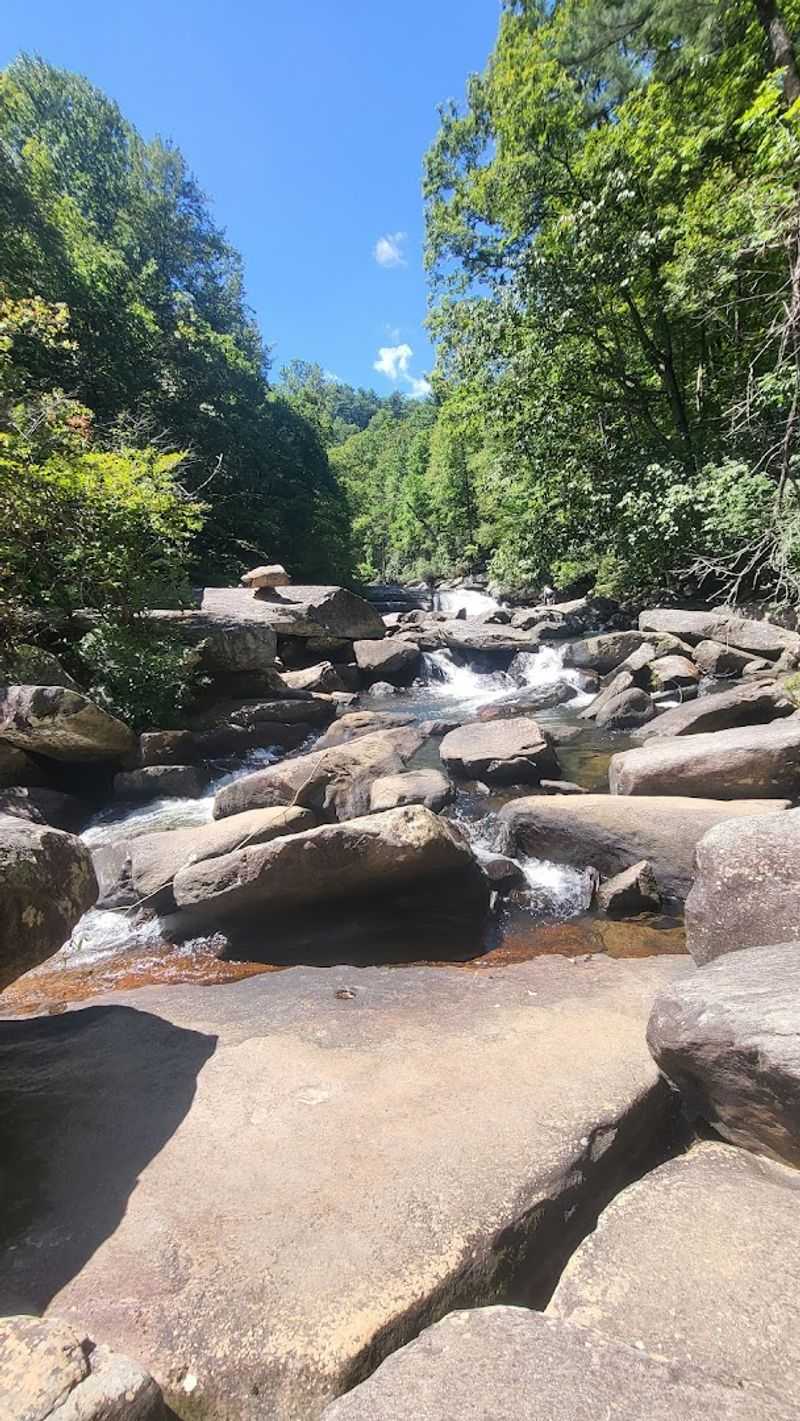 Rainbow Falls Trail, Sapphire, North Carolina