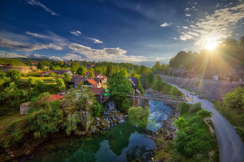Rastoke, the Watermill Village of Slunj